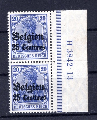 Belgium 4Ia Han Delicate Pleated MNH Unstamped (AA8155