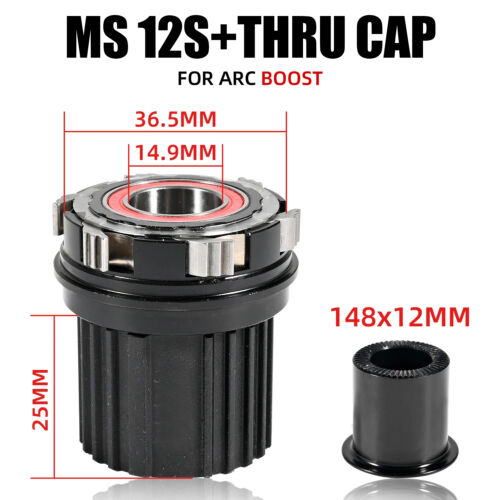 ARC Bicycle Freehub HG XDR MS Freehubs Body 8-12 Speed Mountain Bike Hub Parts - Picture 33 of 33