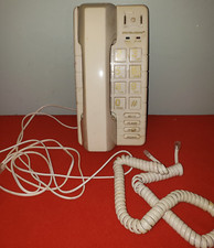 VINTAGE SPECTRA TP-5A BIG BUTTON DESK OR WALL PHONE W/ LED RINGER LIGHT  CORDS