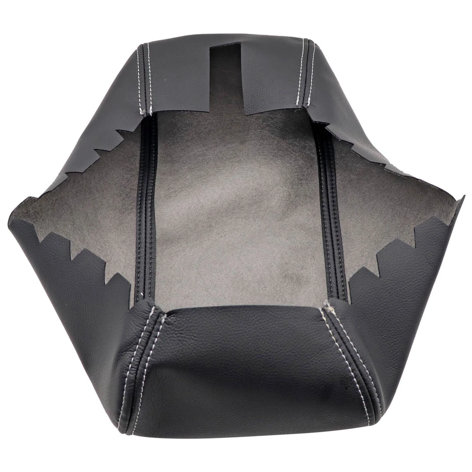 Para Dodge Durango 2011-2017 reposabrazos de cuero consola central tapa cubierta negra Foto 3 de 4