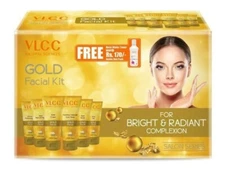 VLCC Gold Facial Kit Original Full Facial Kit Pack VLCC Grow