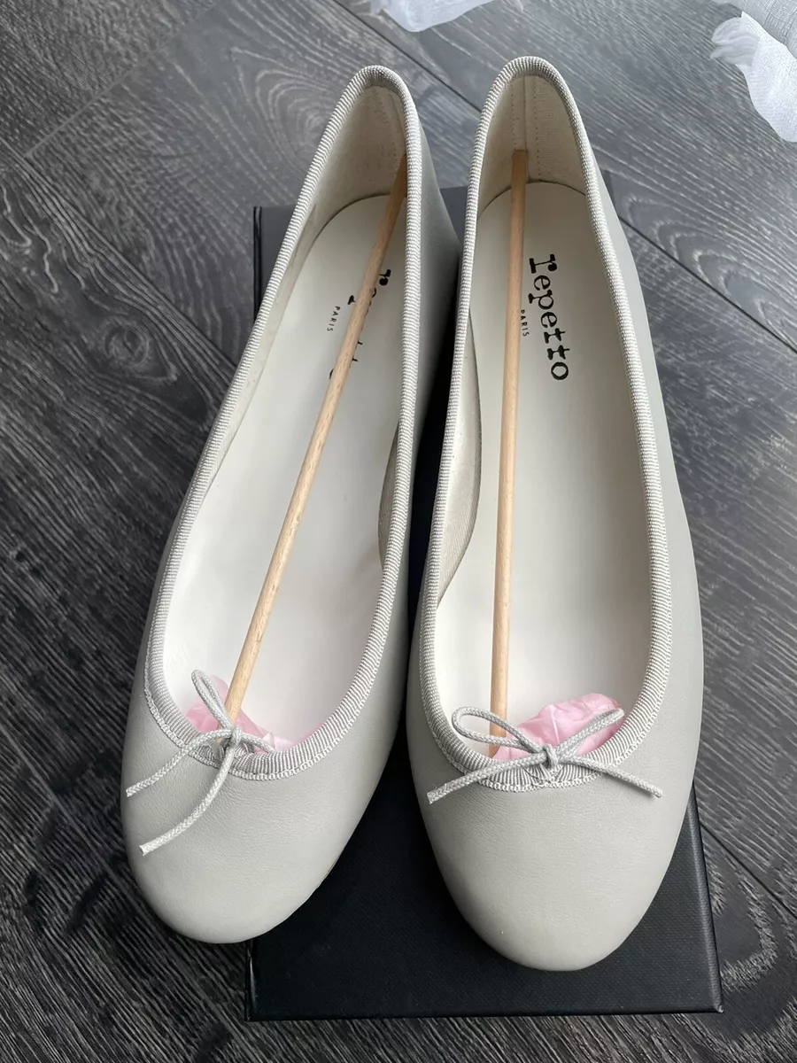 Brand New Repetto Cendrillon Ballerinas Flats Ganesh grey Size 39.5 (US 8.5)