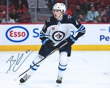 Brad Lambert Signed 8x10 Photo Winnipeg Jets Autographed COA