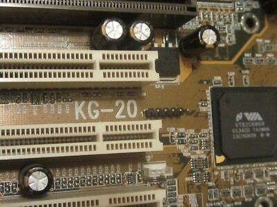 ABIT KG-20 micro ATX motherboard AMD 760 chipset CPU & Ram - Refurbished Tested