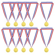 Goldene Auszeichnung Medaillen, 10 Stück 1.  Stil Sieger Medaillen