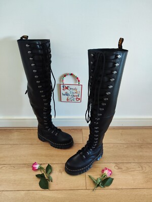 くりちゃん【美品】Platform Long Boots Buy Linzi Black Bruna Platform High Leg Stretch Boots from Next Canada