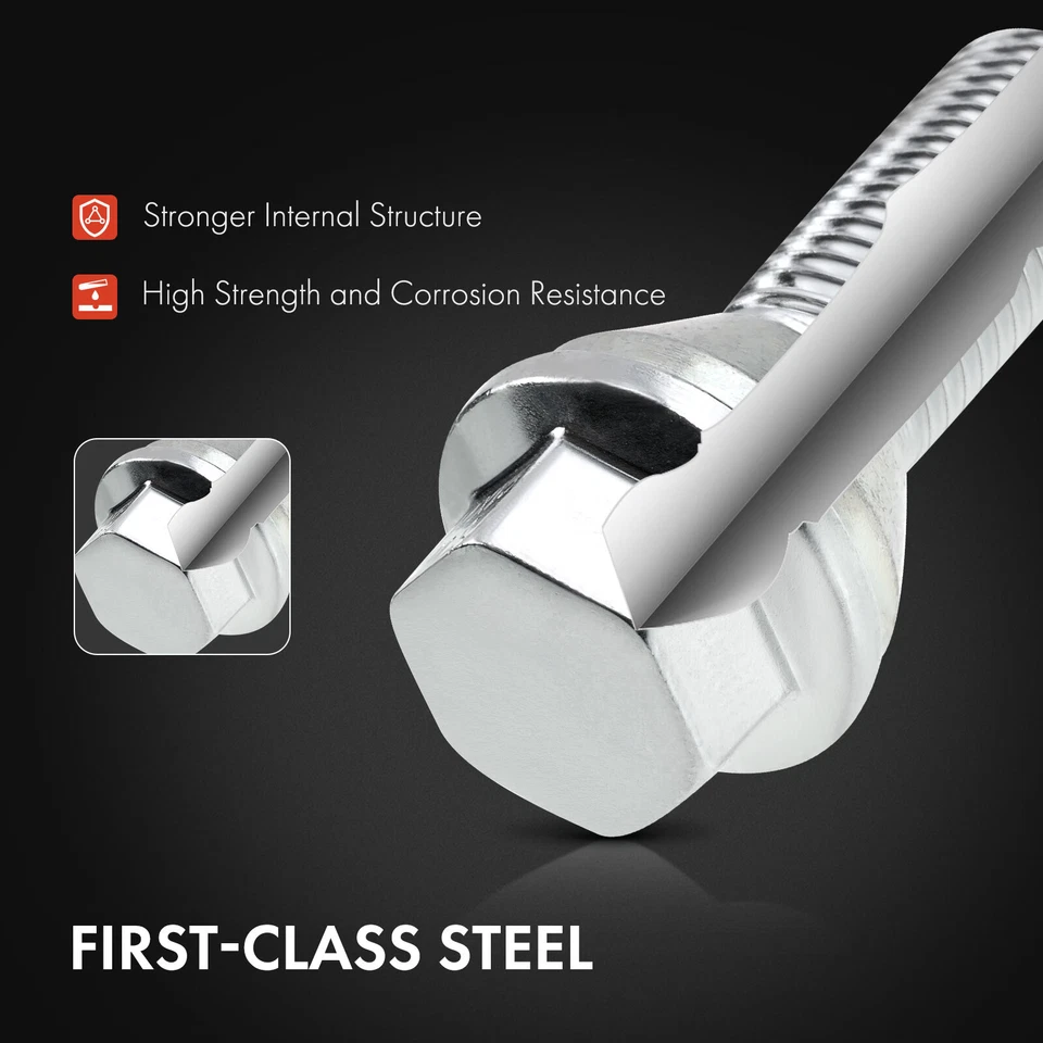 10x Perno de tuerca de rueda M14-1.5 para Volvo S60 2001-2009 S80 1999-2006 V70 01-07 XC70 Foto 4 de 4