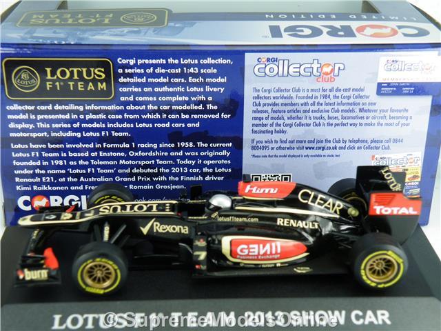 Miniature Lotus F1 Grosjean 2013 – Minichamps 1/43 – Occasion
