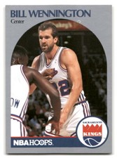 Bill Wennington 1990 Hoops BASKETBALL #431 Sacramento Kings