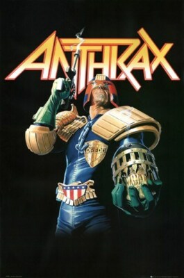 ANTHRAX POSTER Judge Dredd RARE HOT NEW 24X36 | eBay ANTHRAX POSTER Judge Dredd RARE HOT NEW 24X36 | eBay