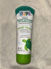 New Sealed Gentle Steps Daily Baby Lotion with colloidal oatmeal 8oz