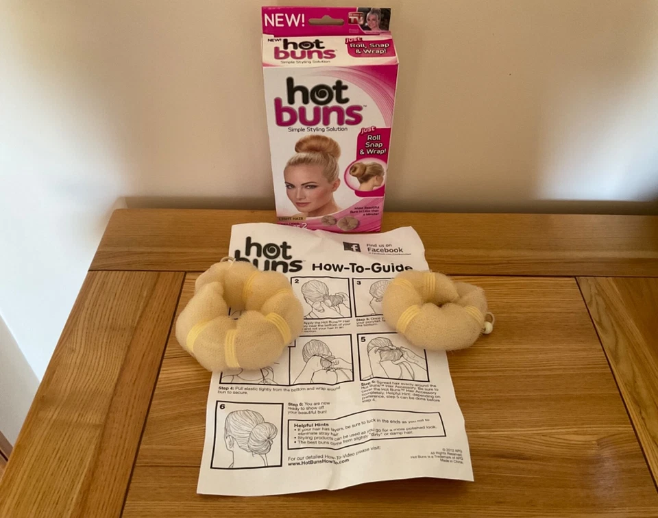 Genuine Hot Buns All Day Hair Up Simple Styling Donut Bun Rings  - Light Hair - Image 4 of 4