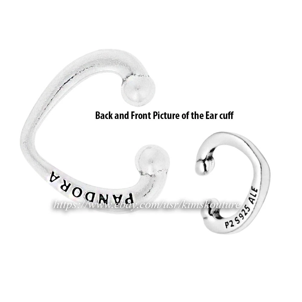 Pandora ear hotsell cuff silver