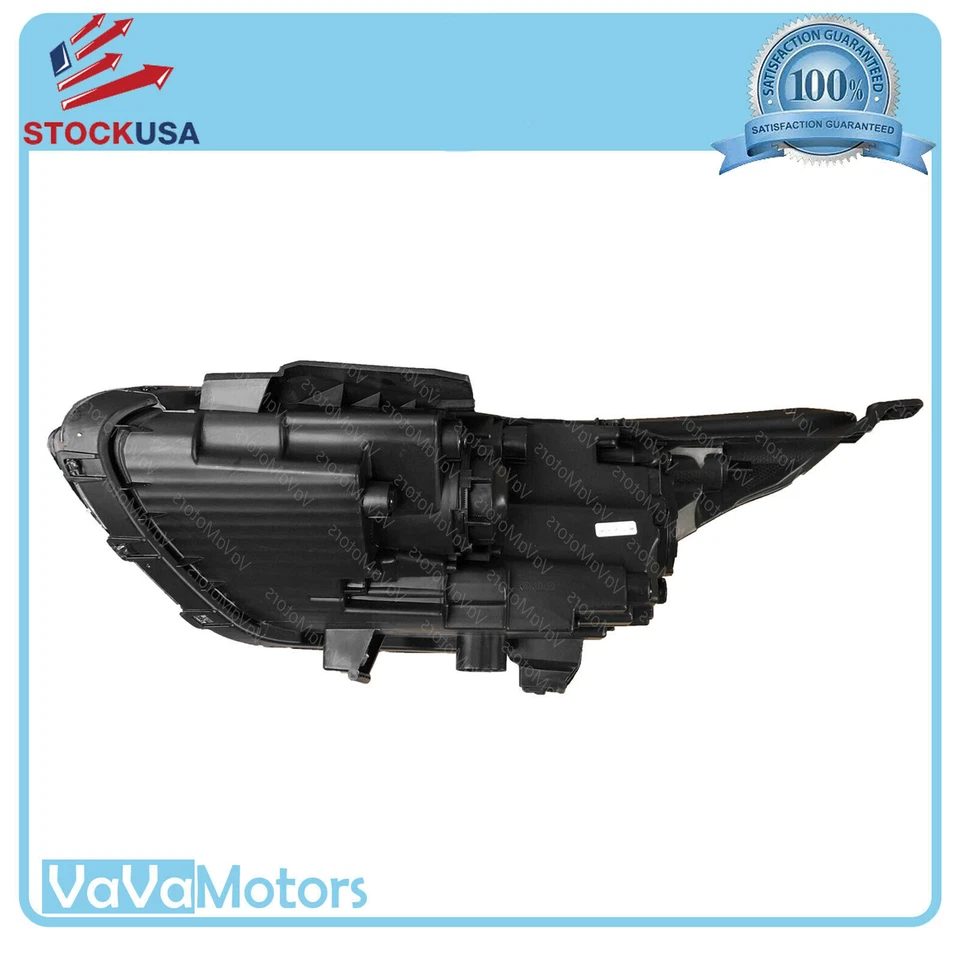 Fits 2019 2020 2021 Kia Forte Sedan Headlight Assembly w/ LED DRL Passenger - Image 2 of 4