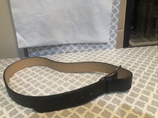 Mens Frontier Series Alligator Grain Split Cowhide Leather Dress Belt Size 40