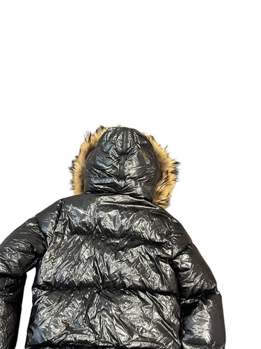 SCOTCH BONNET Explorer Girls 16 Women's XS Puffer Jacket Coat Dk. Brown Fur Trim - Picture 12 of 17