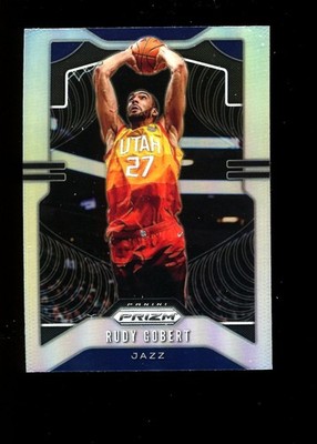 2019 Prizm #168 Rudy Gobert Utah Jazz Silver Prizm | eBay