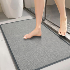 Bathroom Rugs, Bath Mats for Bathroom Non Slip Washable, Quick Dry, Water Absorb