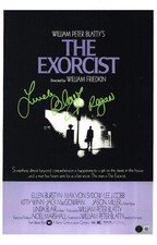 Linda Blair signed 11x17 Poster Regan MacNeil - The Exorcist Beckett