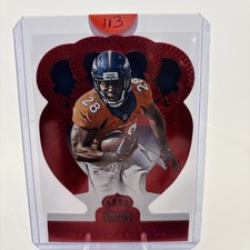 2014 Panini Crown Royale Retail Red 38/99 Montee Ball #12 0c3