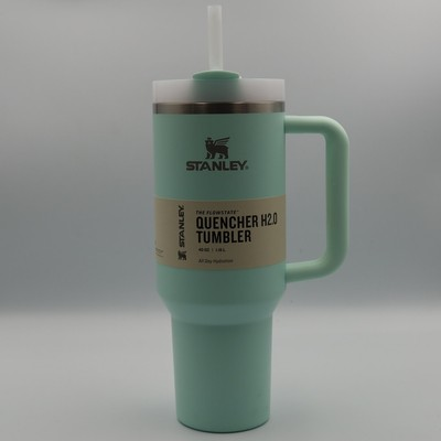 #ad Stanley 40 Oz Stainless Steel Flowstate Quencher Tumbler Mint Green Brand New $32.26