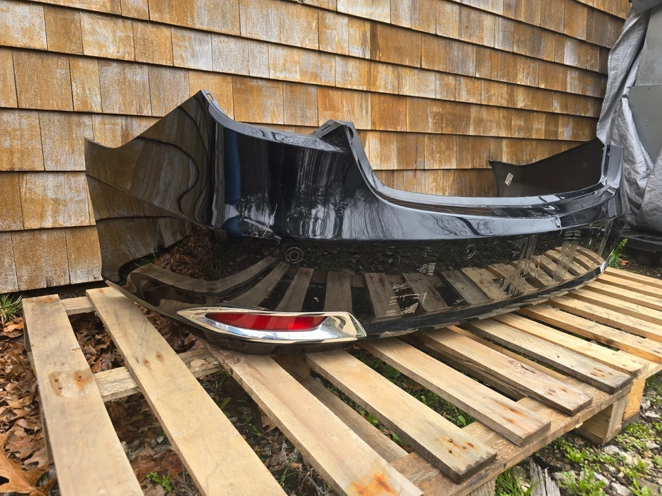 💎 Rear Bumper Cover Assy with Park Assist GRAY see Scuff Fits 14-17 ACURA RLX — 第 2/4 张图片