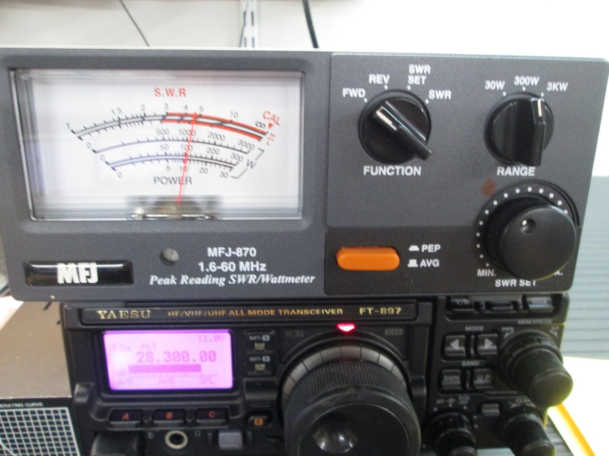 YAESU ヤエス FT-897M HF/VHF/UHF TRANSCEIVER Yaesu FT-897 HF VHF UHV All-Mode Ham Radio Transceiver