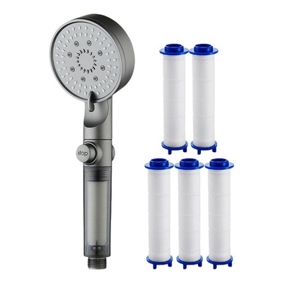 #ad HydroBoost High Pressure 5 Mode Filtered Shower Head HydroBoost Shower Head $24.00