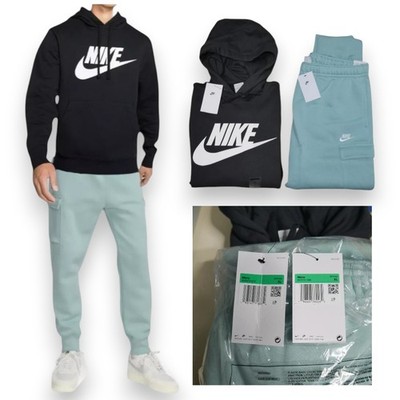 Nike Club Fleece PC Sweatsuit Men's Size XL Outfit Turquoise