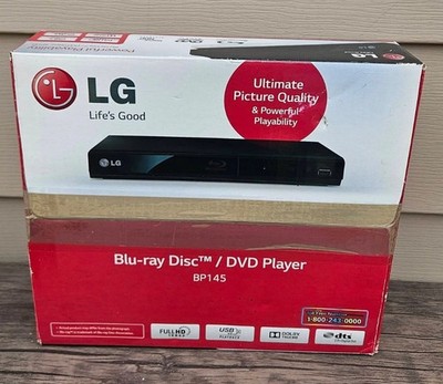 LG BP145 Blu-Ray Disc/DVD Player Black SON