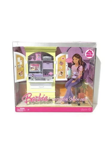 Barbie My House Armoire Playset: Dollhouse M4245 Mattel 2007 - NRFB