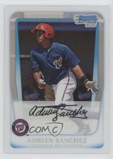 2011 Bowman Chrome Prospects Refractor 379/500 Adrian Sanchez #BCP149 0dk