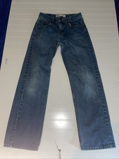 Levi  s 550 Relaxed Youth 14 Slim 25x27 100 Cotton Denim Blue Jeans