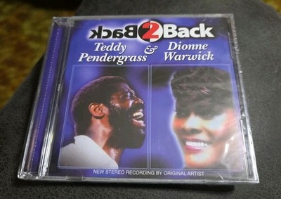 Teddy Pendergrass & Dionne Warwick : Back 2 Back - Audio CD - 2004 - NEW SEALED