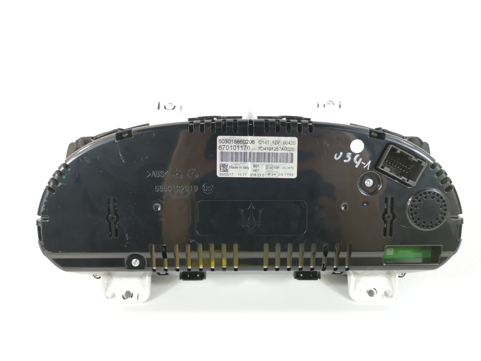 Maserati Levante 3.0 AWD 2017 Instrument Cluster Speedometer Gauge 670101176