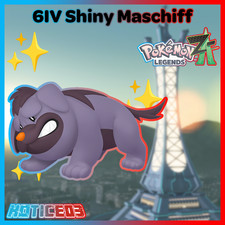 ✨ Shiny Maschiff- 6IV ✨ Mega Dimension Pokemon Legends ZA Ready 🚀 Fast 🚀