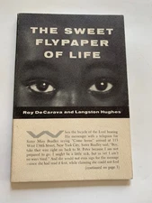 THE SWEET FLYPAPER OF LIFE - 1ST. ED. BY LANGSTON HUGHES & ROY DECARAVA