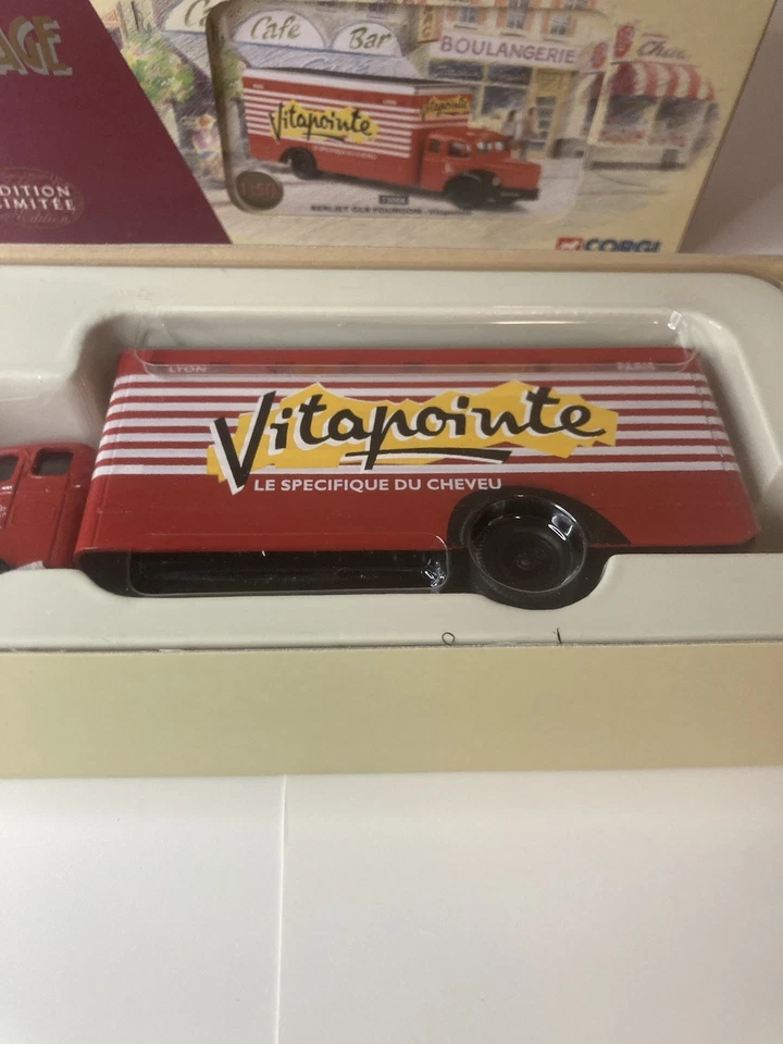CORGI COLLECTION HERITAGE 1:50 Berliet GLR Fourgon - Vitapointe, Paris 73006 New - Image 2 of 4