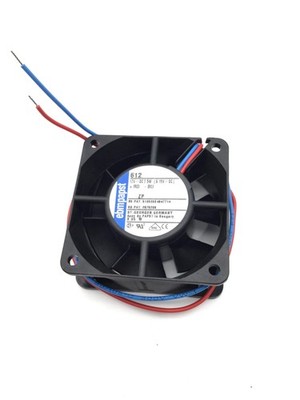 612 - EMB PAPST - 12VDC FAN 60 X 60 X 25mm 2.5W 12V 2.5 WATT 60 X 25 MM FAN
