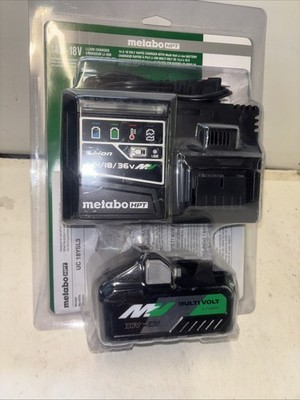 Metabo HPT Multi-Volt 36V/18V Battery Rapid Charger (UC18YSL3 & BSL36B18)A8 6248