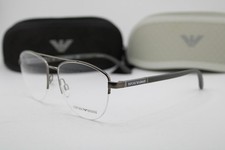 NEW EMPORIO ARMANI EA 1119 3003 GUNMETAL BLACK AUTHENTIC EYEGLASSES 54-17
