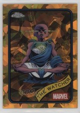2025 Topps Chrome Marvel Comics Sapphire Gold 6/50 The Watcher #28 jc3
