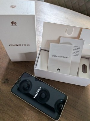 Huawei P20 Lite 64GB 4GB RAM Platinum Gold   ANE-LX1 OVP sehr guter Zustand