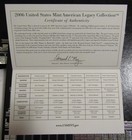 2006 US MINT AMERICAN LEGACY COLLECTION PROOF SET w/ 2 Silver Dollars * 2nd year — photo 10