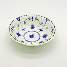 Johnson Brothers Denmark Blue Coupe Cereal Bowl White Blue Botanical 7"