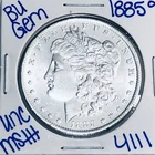 1885 O BU UNCIRCULATED MORGAN SILVER DOLLAR AUTHENTIC U.S.MINT FREESHIPPING 4111