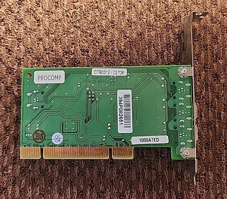 ProComp 3 port PCI Express FireWire Adapter Card - Image 2 of 4