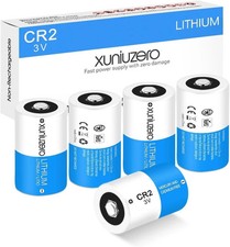 CR2 3V Lithium Batteries 4-Pack 3 Volt 1000mAh High Power Battery...