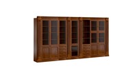 Klassischer Brauner BüRoschrank Massivholz MöBel Exklusive SchräNke