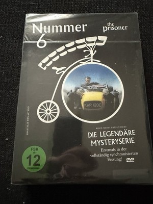 Nummer 6 - The Prisoner  ~ 7 DVDs ~ 17 Episoden ~ alle synchronisiert Neu Ovp